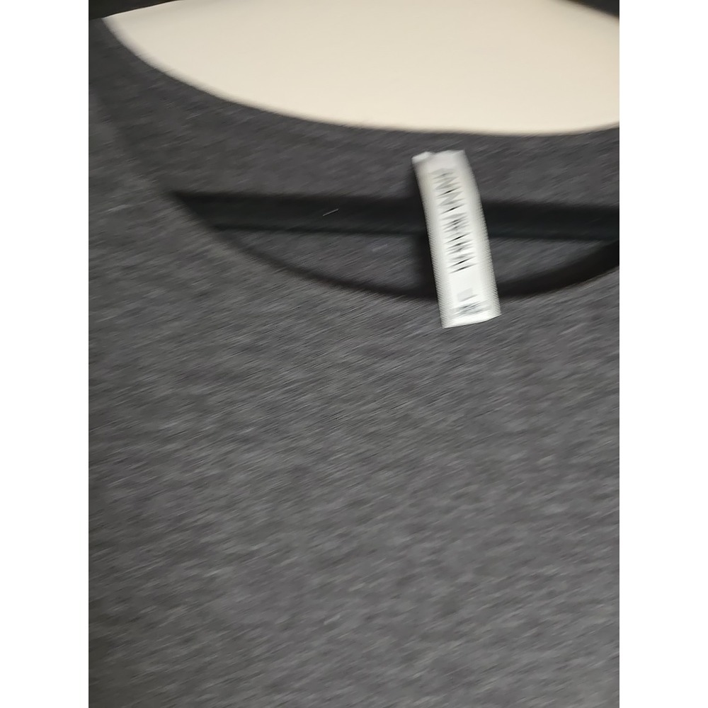 Zenana Premium Women's Gray 3/4 Sleeve Stretch Shift Dress Size‎ L Pockets - Picture 2 of 10